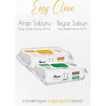 Easy Clean Yüzey Temizlik Havlusu 100' Lü Ve Arap Sabunu Katkılı 100'lü Diğer