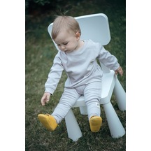 Atlas&yael %100 Organik Gots Belgeli Antialerjik Gri Bebek Takımı - Gri Atlas&yael %100 Organik Gots Belgeli Antialerjik Gri Bebek Takımı - Gri