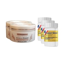 Three Brand 100 Ml Arnavut Aklık 2 Ad + Russıan Glare Tüy Dökücü Azaltıcı Merhem 50 Ml 3 Ad