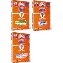 Tammat 7. Sınıf Matematik + Türkçe + Sosyal Bilgiler Rota Hızlı Ve Akıllı Soru Bankası Seti 3 Kitap