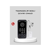Taşınabilir Akıllı Sesli Çeviri Cihazı 139 Dil Desteği, Dokunmatik Ekran Çok Renkli