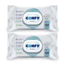 Confy Premium Soft Care Islak Mendil 2 X 100'Lü
