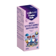 Venatura Premium Kids Omega 3 Tutti Frutti Aromalı Takviye Edici Gıda 150 Ml