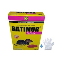 Ratimor Pellet Fare Zehiri 100 G + Uygulama Eldiveni