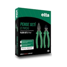 Elta 2 Parça Pense Seti 160 Mm Pense 160 Mm Yan Keski 13000005656