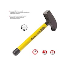 Hubrendy Çer Sait Demirci Kamyoncu Metal Saplı Çekiç 1000 Gr
