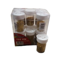 Altın Sarı Toz Sim 8 Gr 12 Adet 1 Paket