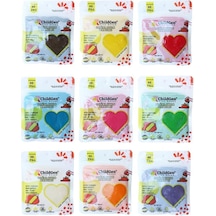 Childgen Doğal Oyun Hamuru 9 Lu - Doğarl Kinetik Kum 1 Kg Naturel Çok Renkli