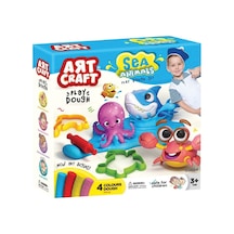 03684  Art Craft Deniz Hayvanları Hamur Set 200   Gr