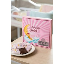 Bebek Hediyelik Madlen Çikolata Pembe 48li