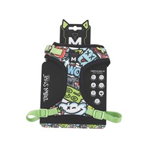 M-pets Urban Style Multicolor Easy Fit Köpek Göğüs Tasması S Çok Renkli