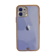 Apple İphone 12 Kılıf Liva Taşlı Silikon