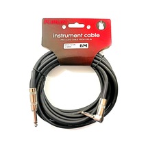 Kirlin Ipcv-242b-6m-bk Enstrüman Gitar Kablosu L Açılı Kablo 6 Metre