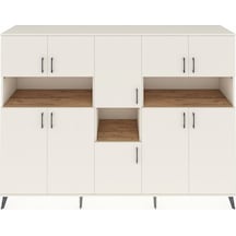 Hyperion Dolap 14 Raflı 10 Kapaklı 220x44x163 Aytaşı-aytaşı/çam Aytası/atlas Çam - Aytası