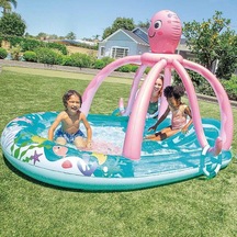 Intex Şirin Ahtapot Şekilli Oyun Havuzu 234x183 Cm 56138 Çok Renkli