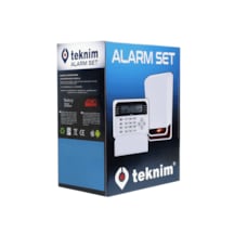 Teknim Tsp-5324 Lcd 4+4 Kablolu Gsm/gprs'li Alarm Seti
