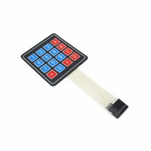 Hatfon-4X4 Membran Matrix Keypad 16 Buton Tuş Takımı