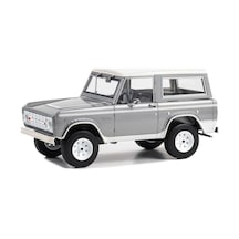 Greenlight 1967 Ford Bronco Silver Model Araba