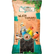 Gold Wings Kuşlar İçin Nijer Tohumu Kızıştırıcı Kuş Yemi 250 Gr