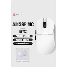 Aj159p Mc 3 Modlu 1000hz 12.000 Dpı Manyetik Şarj İstasyonlu Paw 3311 Optik Sensör Gaming Mouse Diğer