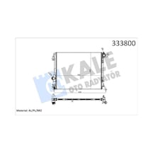 Kale 0520251ab Motor Su Radyatörü Grand Scenıc Iv 15 Megane Iv 15 Scenıc Iv 15 1 2 Tce 1 3 Tce 1 5dci 539x446x27 214105169r
