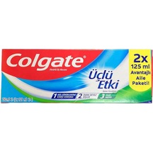 Diş Macunu Üçlü Etki 2 X 125 Ml