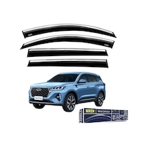 Chery Tiggo 7 - 7 Pro Krom Çıtalı Cam Rüzgarlığı 2020-