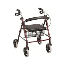 Golfi  PR-881 Alüminyum Tekerlekli Rolatör Walker Yürüteç