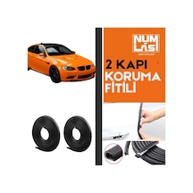 Bmw 3 Serisi E92 2007-2013 İki Kapı Koruma Fitili Siyah Renk Numlas-a Kalite-nm2767