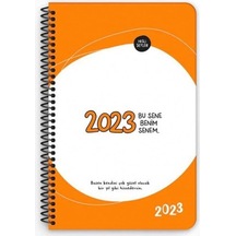 Hisli Şeyler 13 19,5 Haftalık Ajanda - Bu Sene Benim Senem Renkli