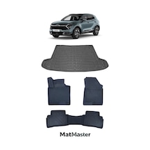 Kia Sportage 2023 Model 5d Premium Ekstra Havuzlu Paspas Ve Bagaj Havuzu Set