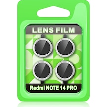 Mey İthalat Redmi Note 14 Pro 5g Raze Metal Kamera Lens - Gümüş