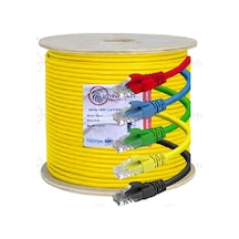 İmzatech Cat-6 U/utp 23 Awg Network Kablosu 500'lük Sarı-200112