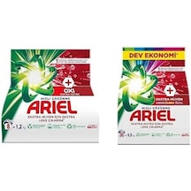 Ariel Oxi 1,2 Kg Hızlı Çözünme Toz Çamaşır Deterjanı Ve Ariel Toz Çamaşır Deterjanı Renkliler 5.5 Kg 36 Yıkama