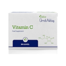 Dr. Ümit Aktaş Vitamin C Takviyesi 30 Kapsül