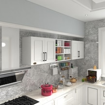 Kenzlife Hazır Mutfak Dolabı Bulgur60 Byz Mod1 60 240 32 Mebran Kapak Suntalam Gövde Beyaz