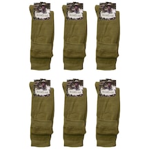6'Lı Kışlık Havlu Asker Çorabı - 4 Mevsimlik Uzun Kışlık Asker Ço