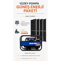 Yüzelsel Pompa Güneş Enerji Paketi