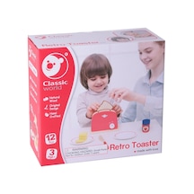 Classic World Ahşap Nostaljik Ekmek Kızartma Makinası ve  Aksesuar
