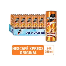 Xpress Orijinal 24x250 Ml Soğuk Kahve Ekonomik Koli Klasik Lezzet Öğütülmüş