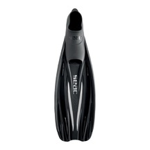 Seac F 100 Pro, Kapalı Ayak Cepli Hafif Tüplü Ve Şnorkelle Dalış Paletleri, Yetişkin Unisex, Siyah, 46/47 Eu Açık Mavi