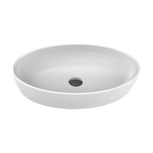 Tezgah Üstü 67x42 Cm Seramik Lavabo, Modern Tasarım 508 Yeşil