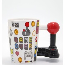 Büro Ev Ofis Hediyesi İçin Porselen Game Over Model Kupa Bardak