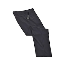 Kadın Büyük Beden Kumaş Pantolon Lastikli 2200 Bgl-st02974 Füme