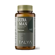 Talya Ultra VitaMAN Bitkisel Karışım İçeren Takviye Edici Gıda 60 Kapsül (Erkekler İçin)