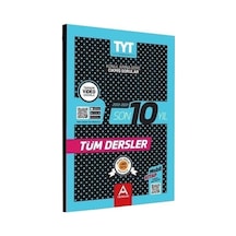 TYT Tüm Dersler Son 10 Yıl Çıkmış Sorular -  A Yayınları