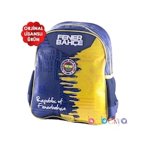 Lisanslı Orjinal Fenerbahçe Anaokulu Çantası Fenerbahçe Anaokulu Sırt Çantası 87047