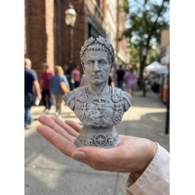 Eselya3d Sezar Büst Hediyelik Biblo/ Caesar Bust Roma /15cm /fanart