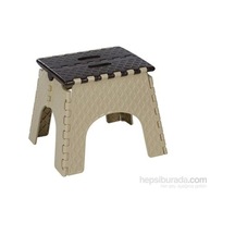 Küçük Boy Katlanır Tabure - Taba