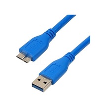 4914 Usb 3.0 Micro Type B Ara Hdd Harddisk Bağlantı Kablosu, Mavi, 3 Metre